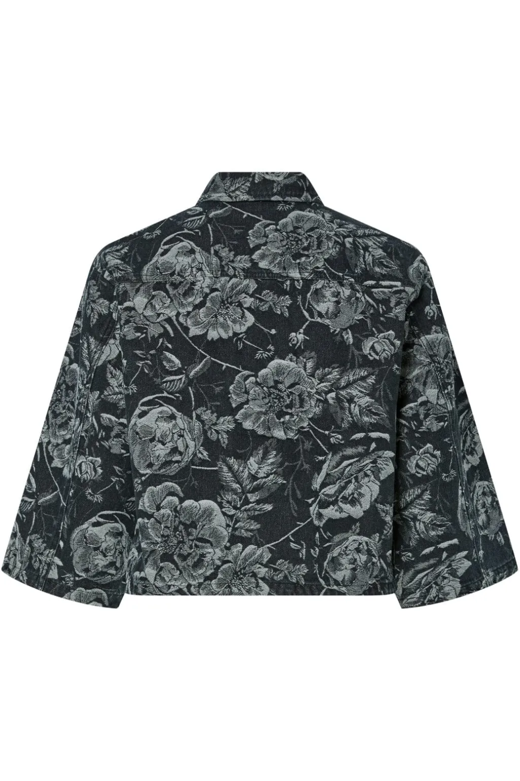 Pcmarosa 3/4 Sl Denim Shirt