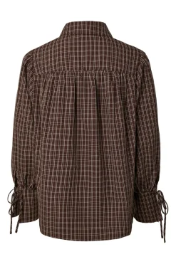 Pcmaya June Ls Pleated Detail Shirt