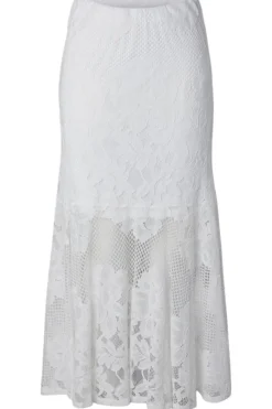 Pcmaya Lace Ankle Skirt