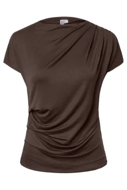 Pcmelina Ss Assymetrical Top