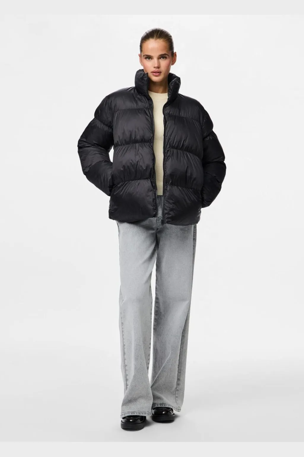 Pcmilla Shiny Puffer Jacket