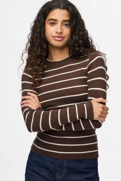 Pcmira New Ls O-Neck Knit