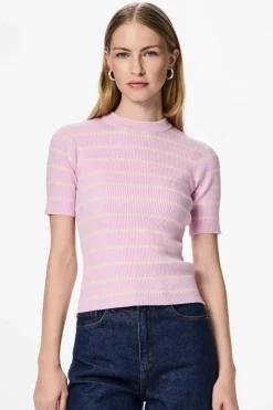 Pcmira Ss O-Neck Knit