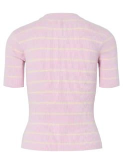 Pcmira Ss O-Neck Knit