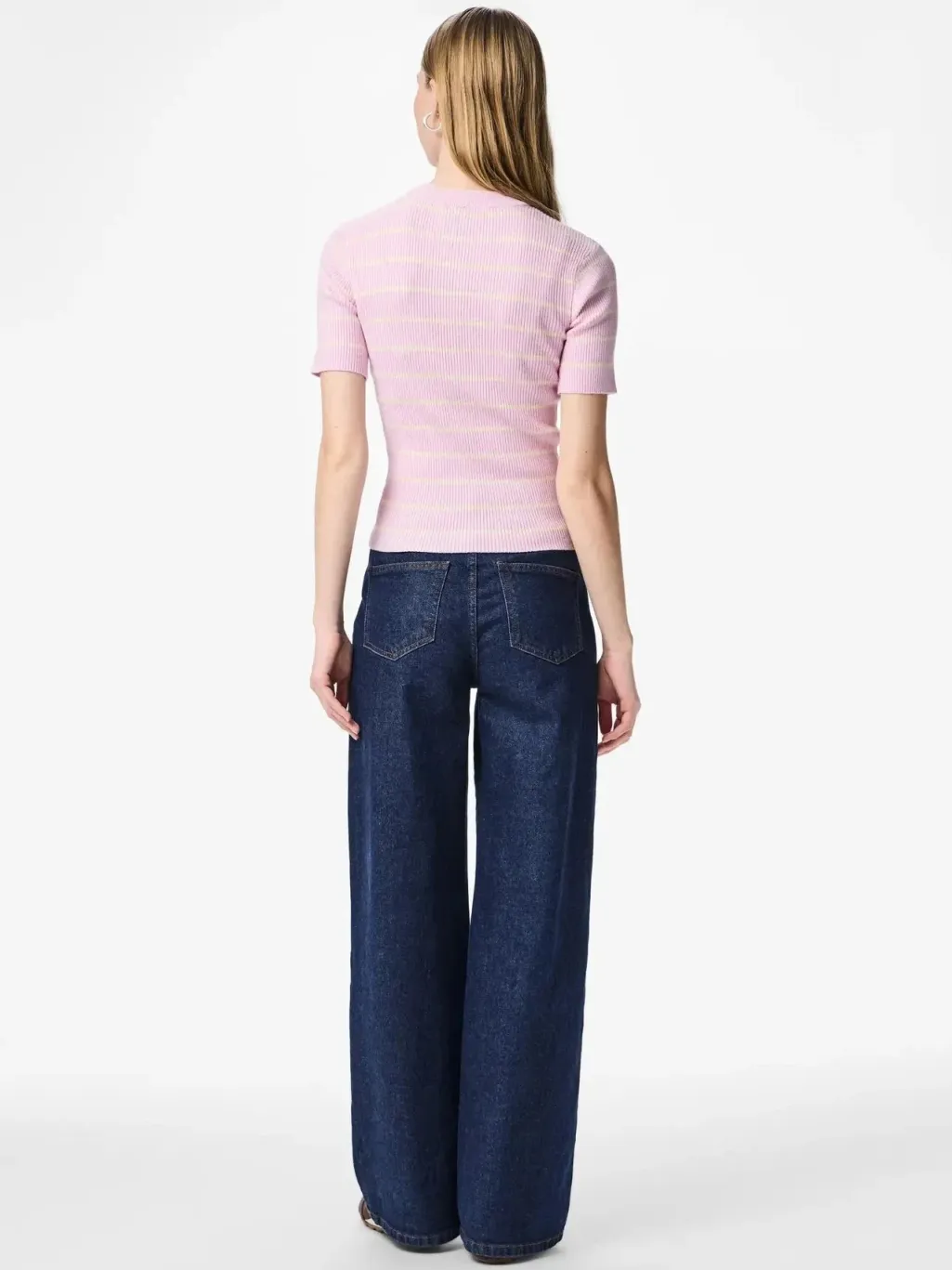 Pcmira Ss O-Neck Knit