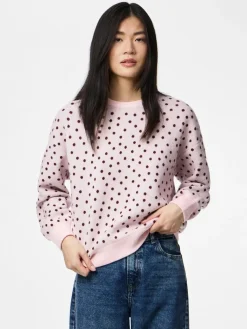Pcnancy Ls O-Neck Dot Knit