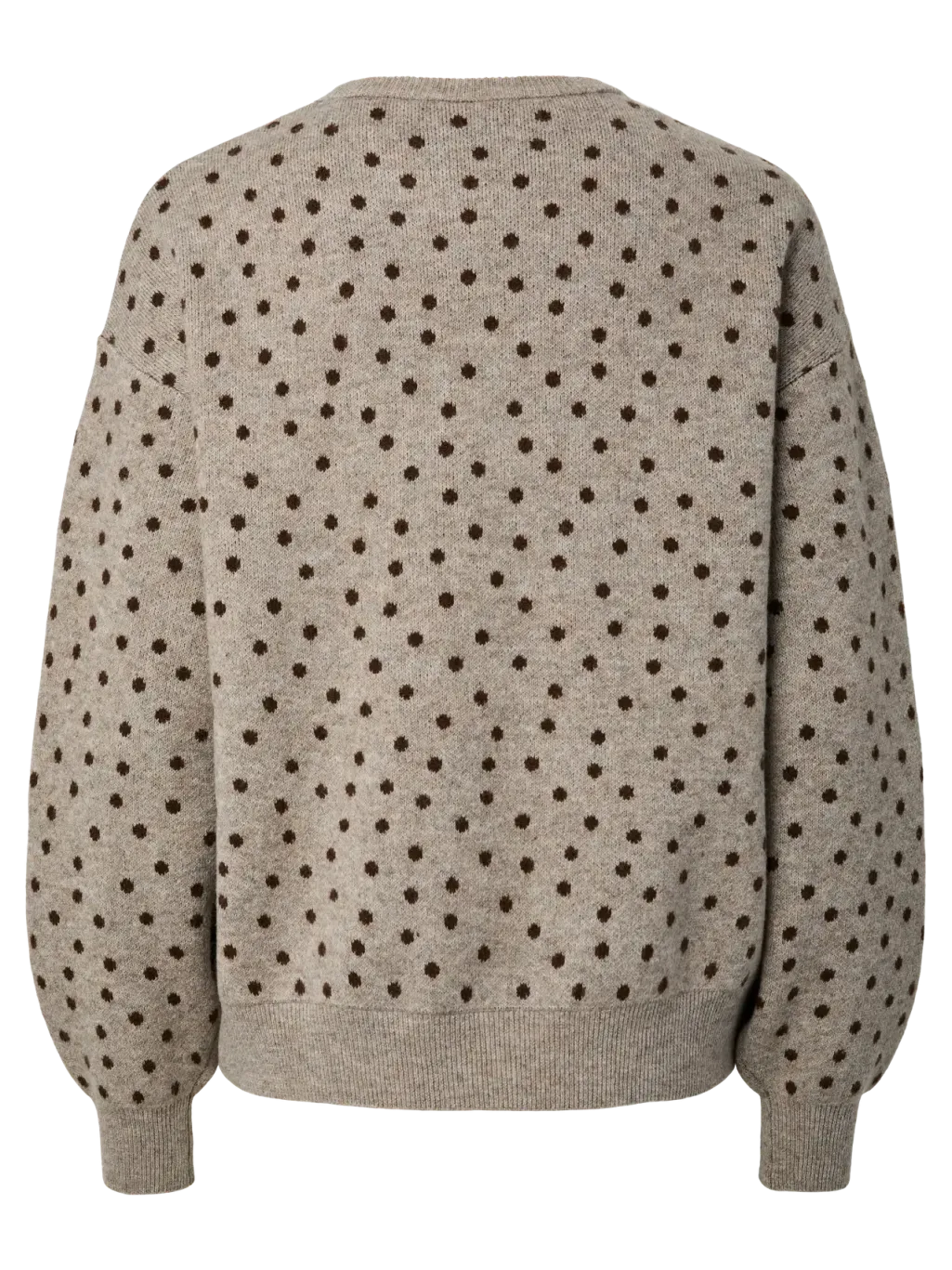Pcnancy Ls O-Neck Dot Knit