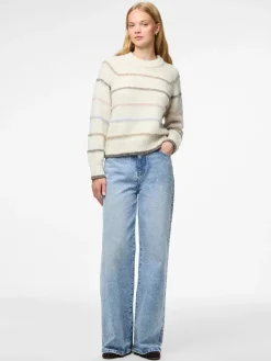 Pcnelia Ls O-Neck Knit