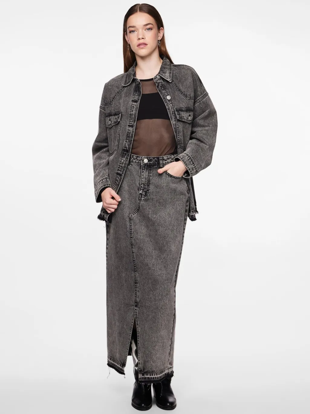 Pcnora Ankle Skirt