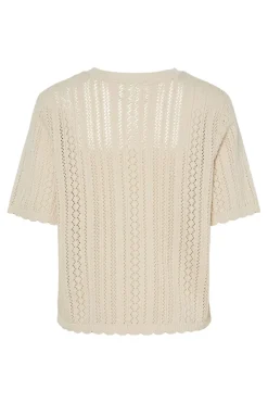 Pcnuka Ss O-Neck Knit Cardigan
