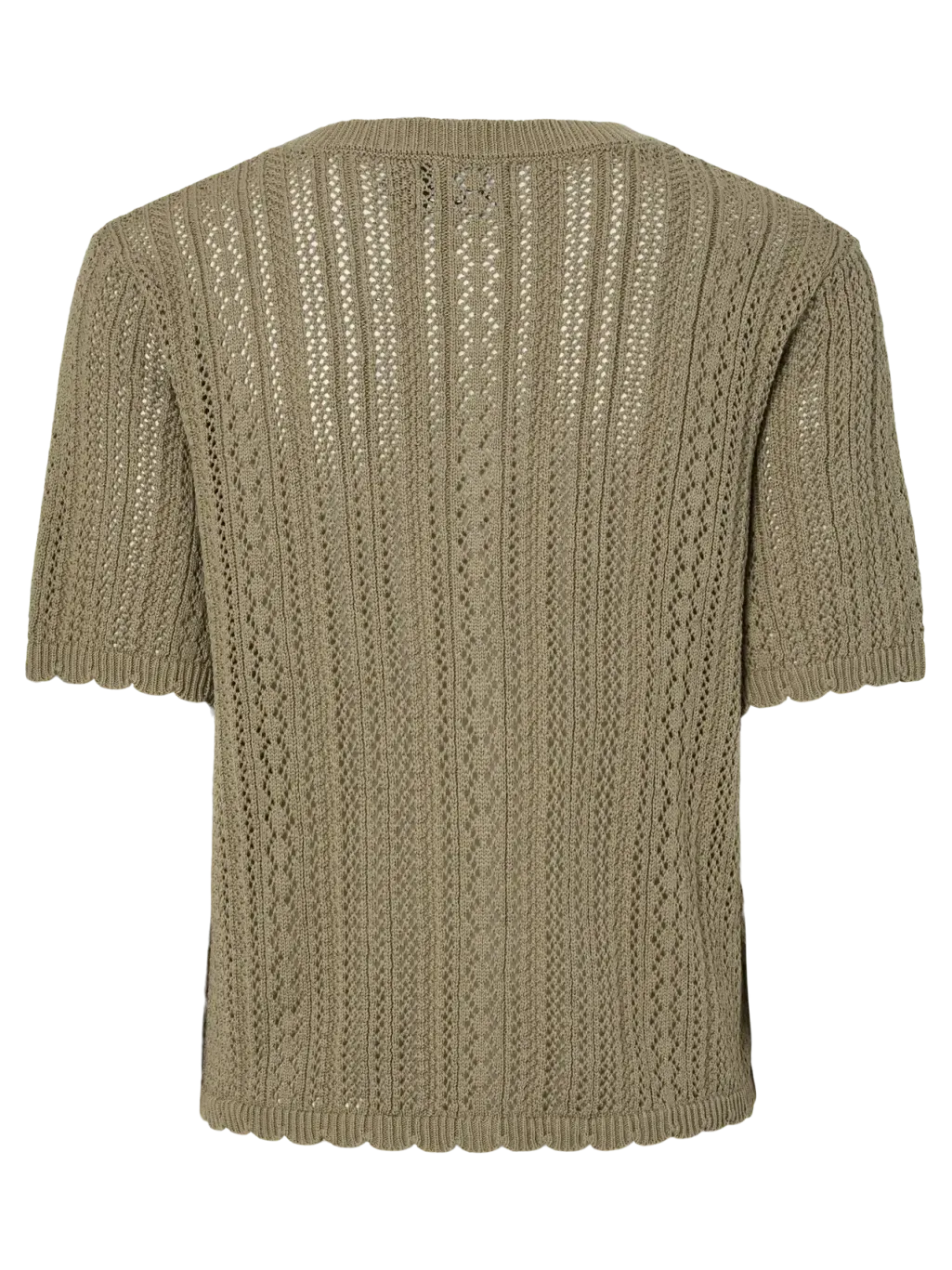 Pcnuka Ss O-Neck Knit Cardigan