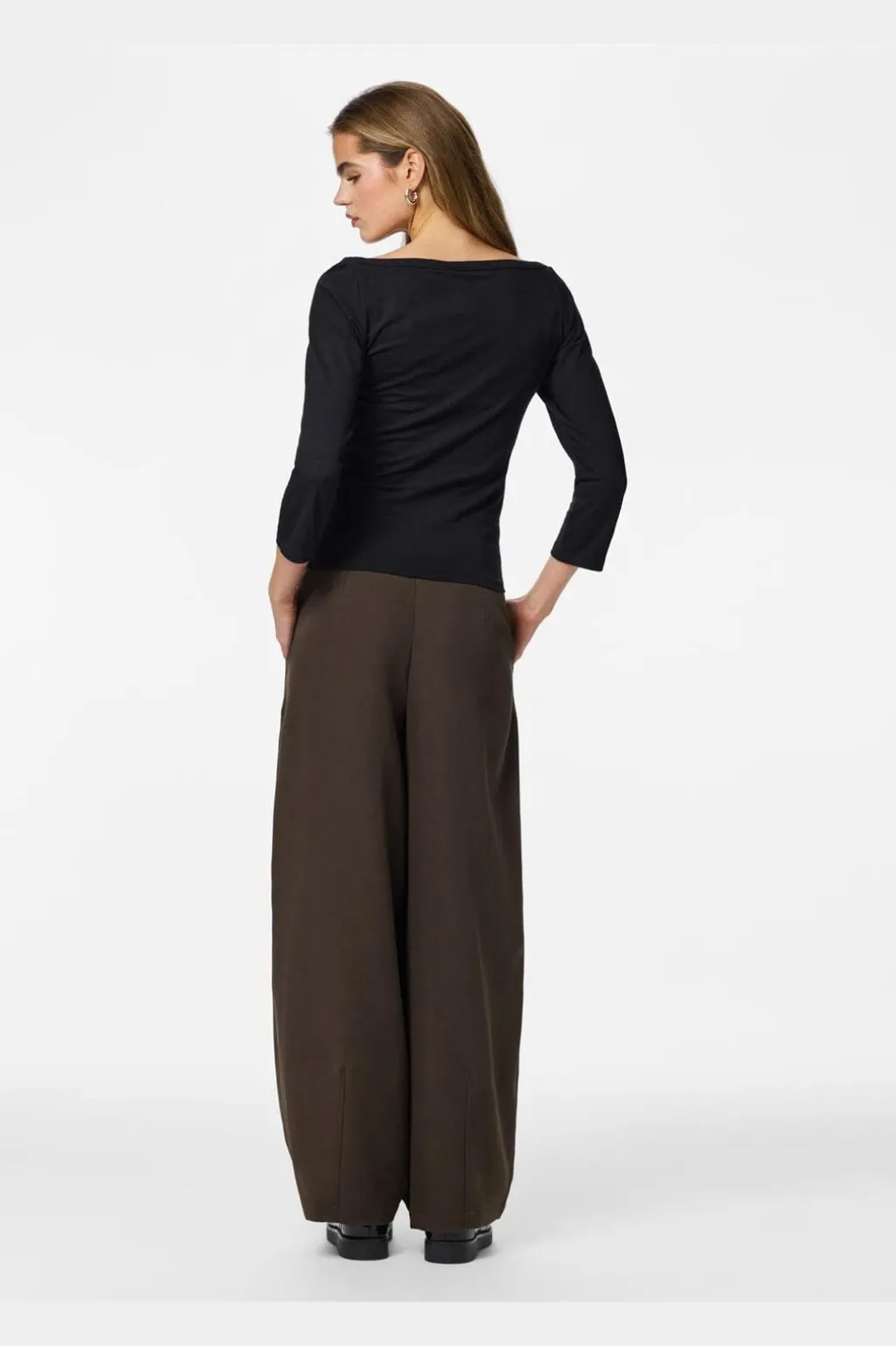 Pcphoebe 3/4 Boatneck Top