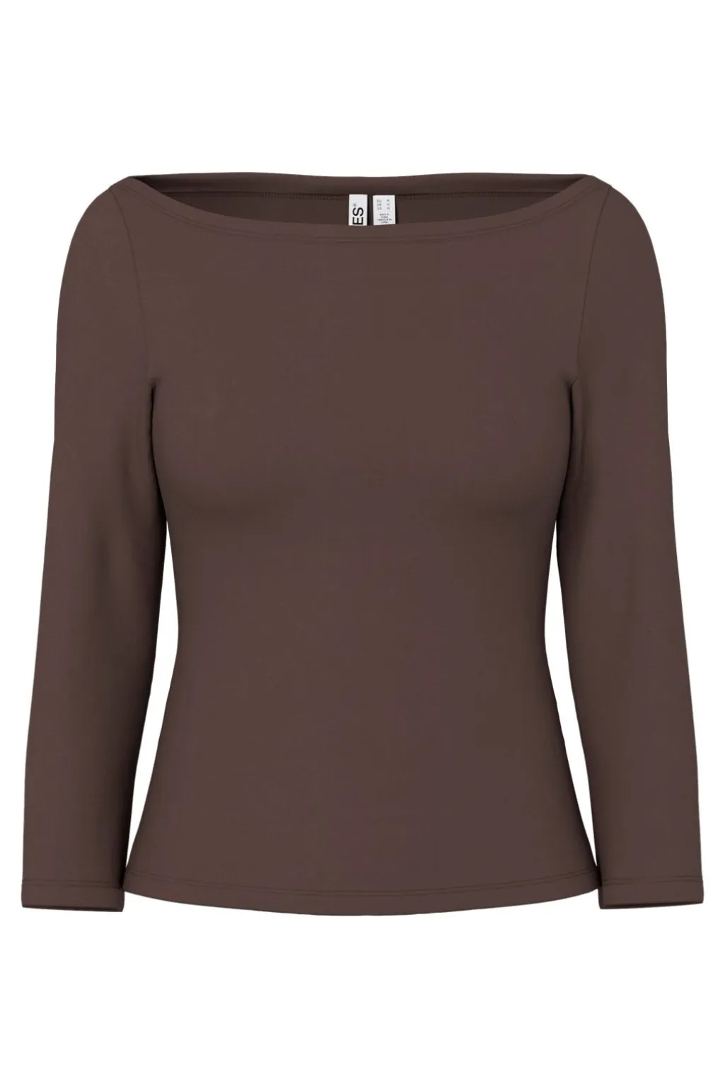 Pcphoebe 3/4 Boatneck Top