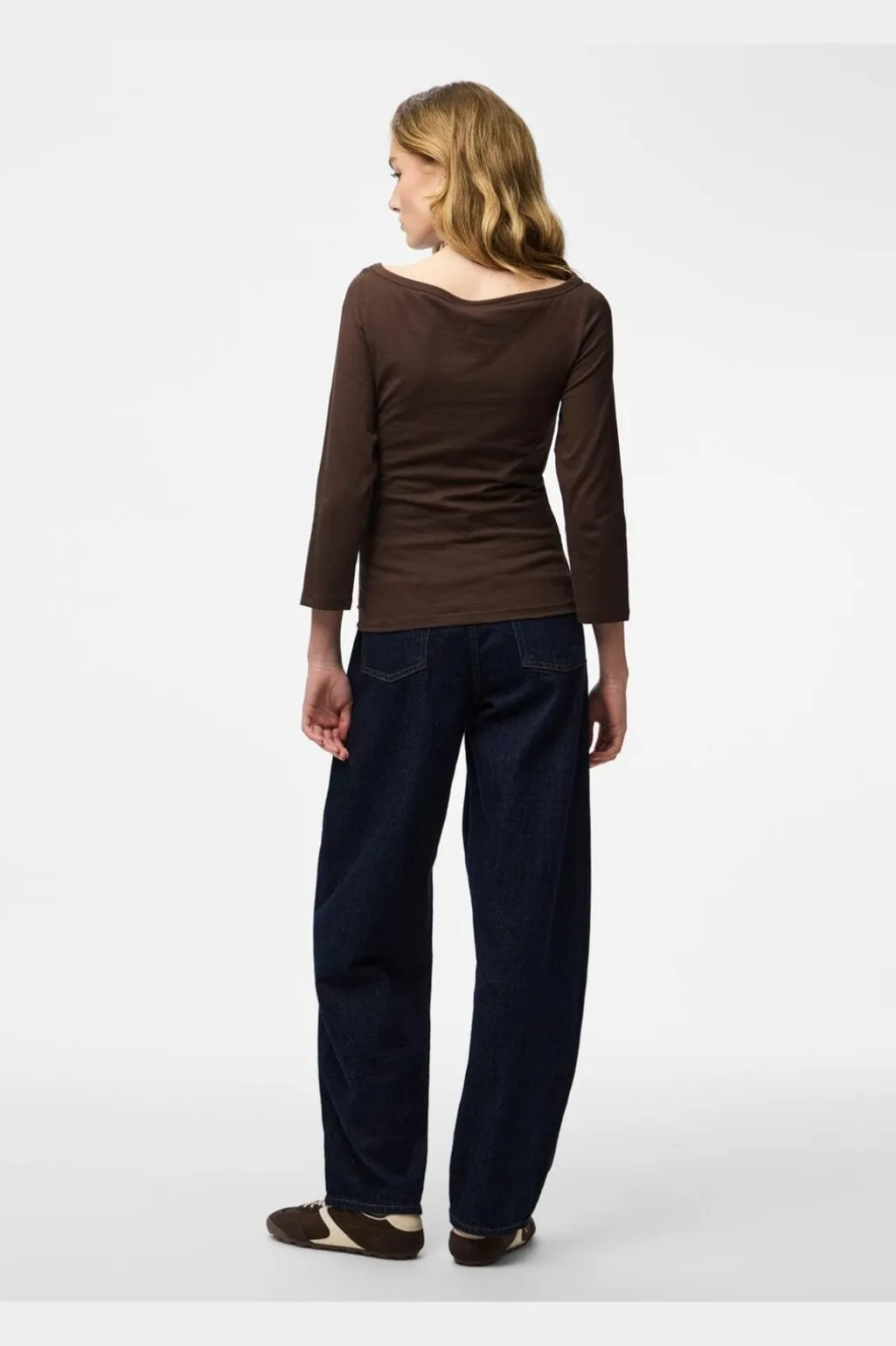 Pcphoebe 3/4 Boatneck Top