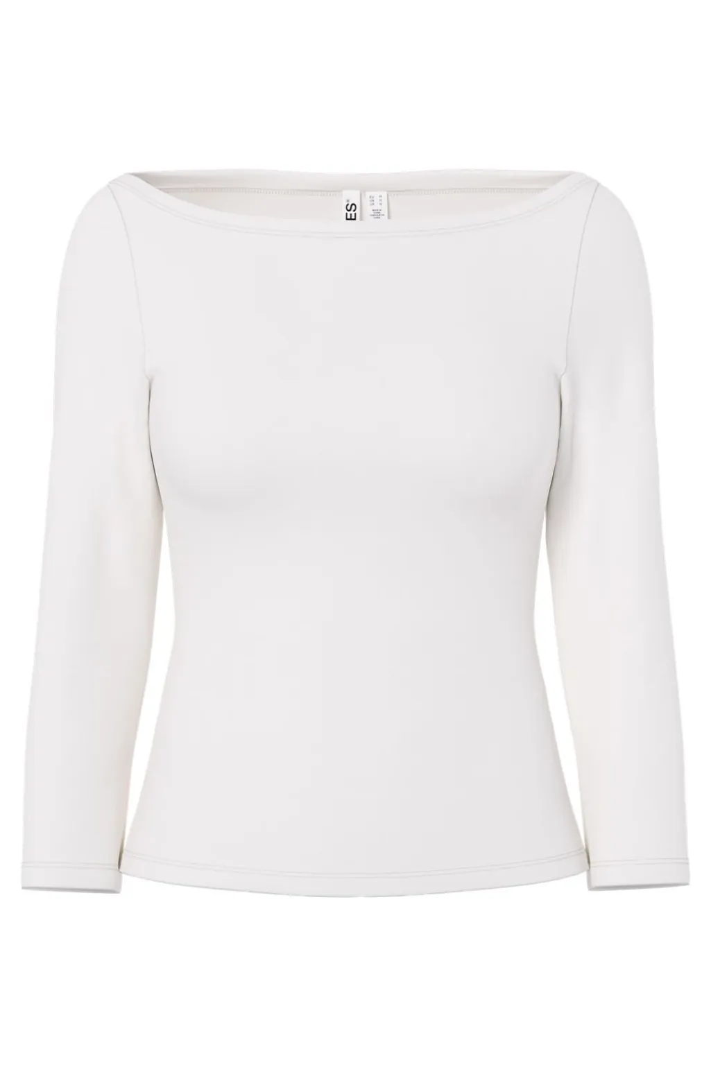 Pcphoebe 3/4 Boatneck Top