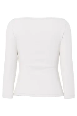 Pcphoebe 3/4 Boatneck Top