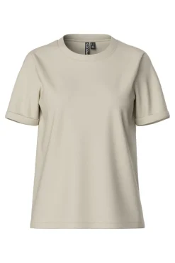 Pcria Ss Fold Up Solid Tee