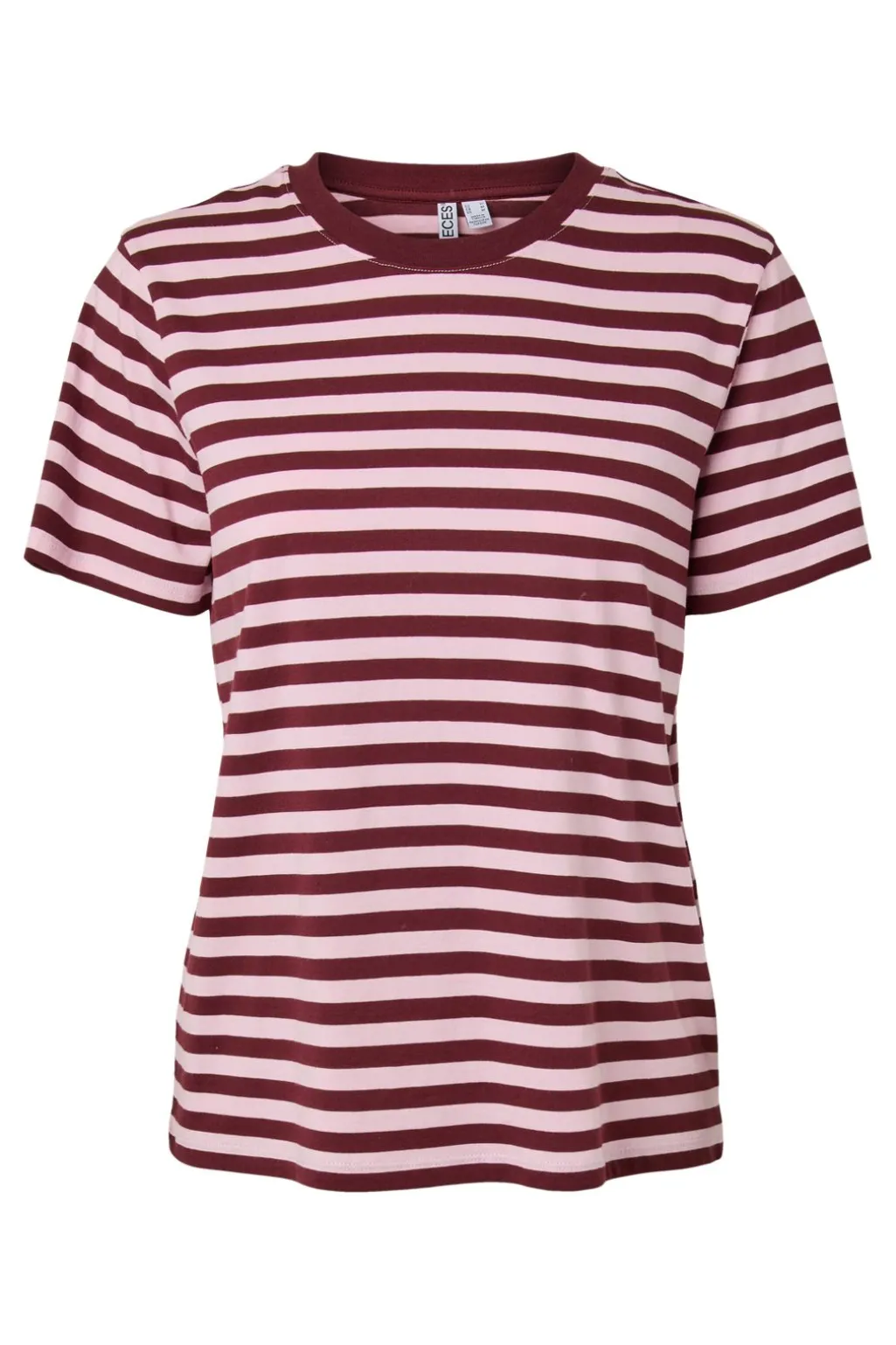 Pcria Ss Tee Multicol Stripes