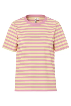 Pcria Ss Tee Multicol Stripes