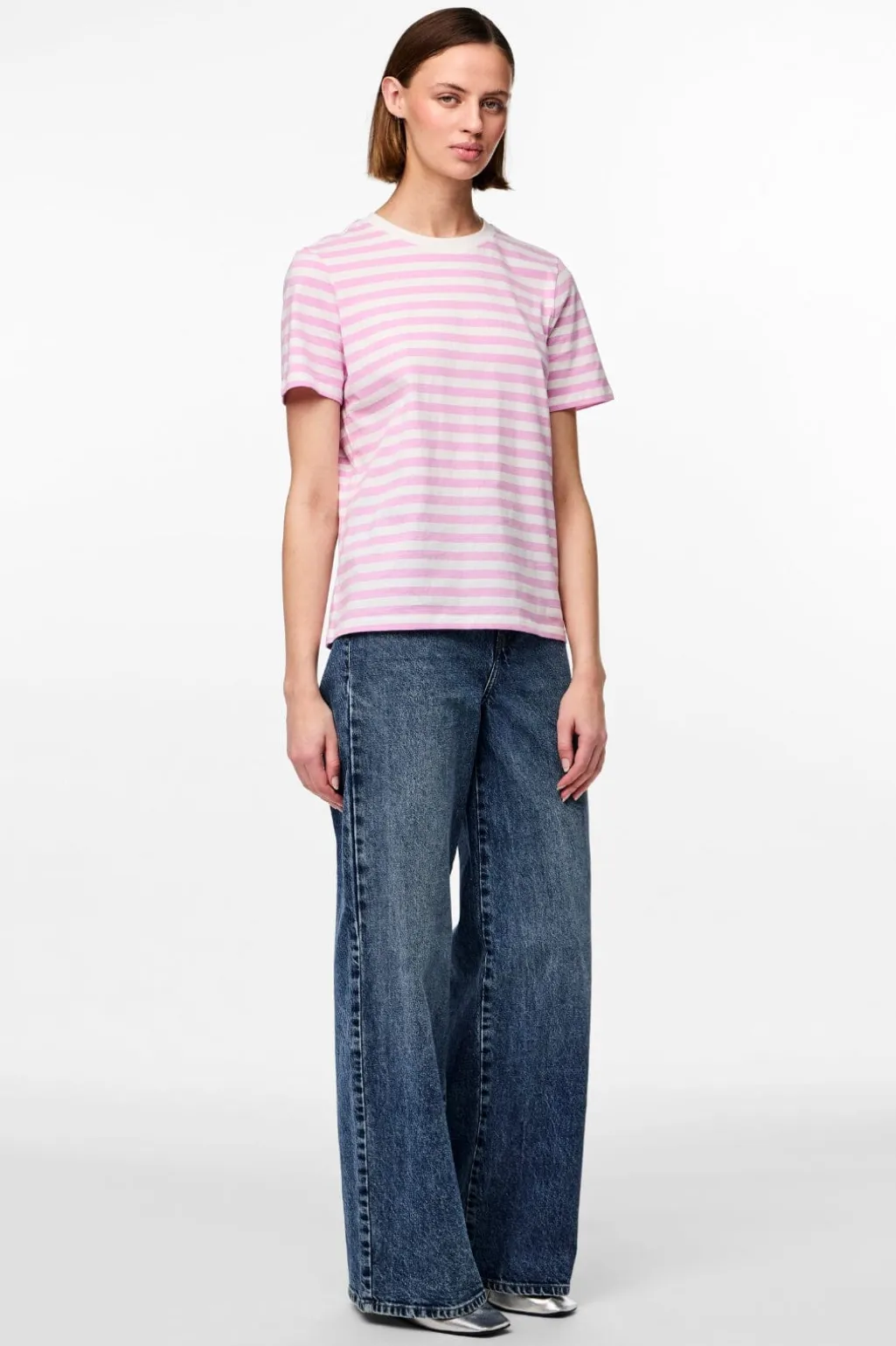 Pcria Ss Tee Stripes