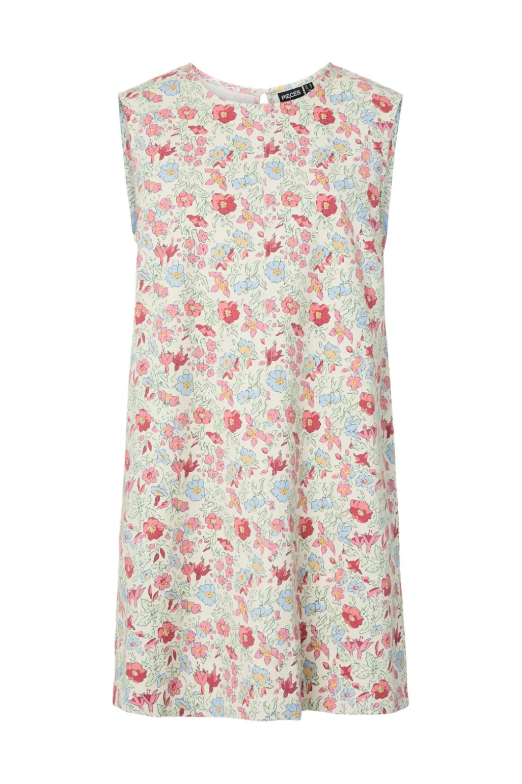 Pcsalume Sl Short Denim Dress