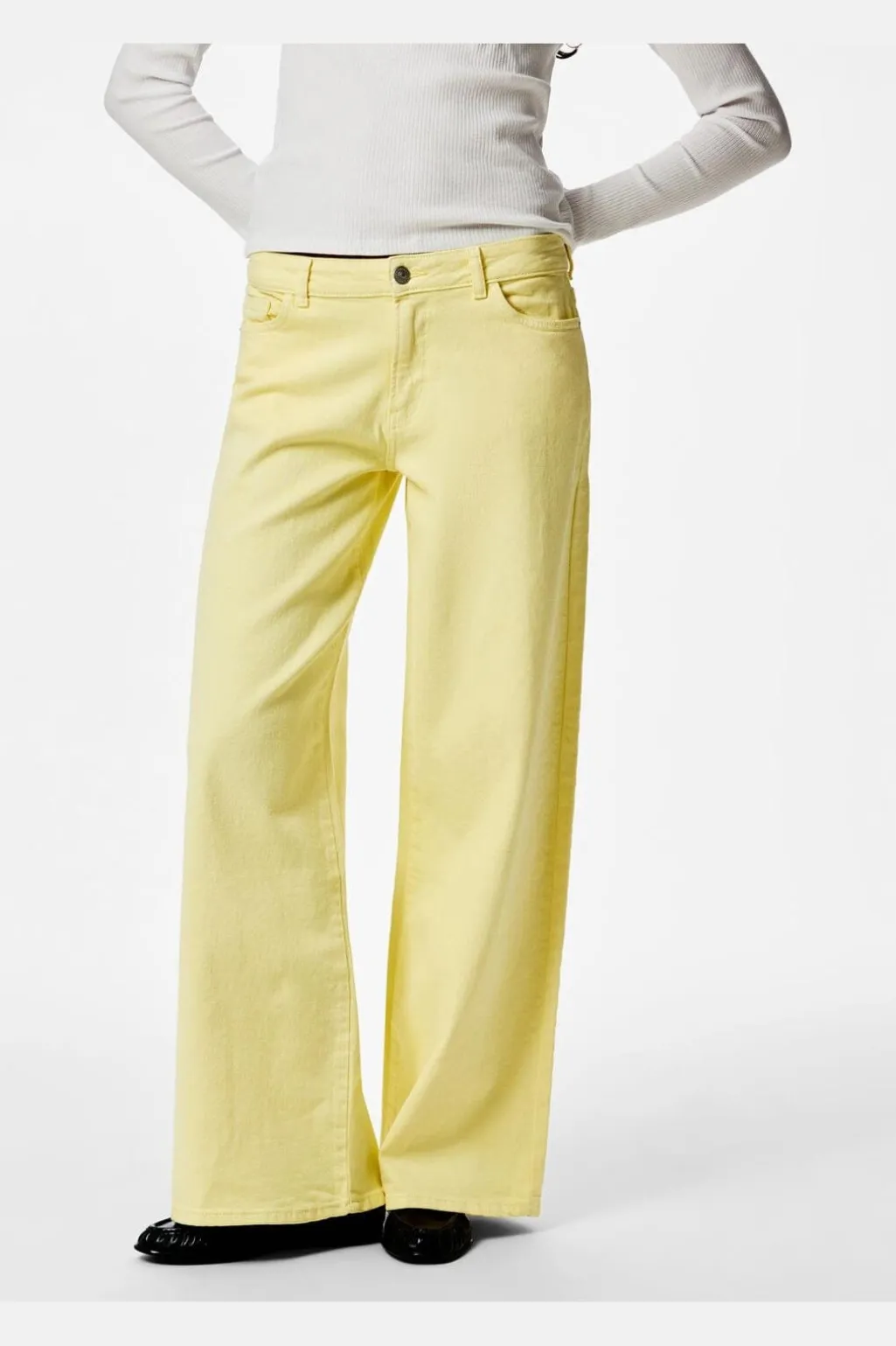 Pcselma Lw Wide Colored Jeans