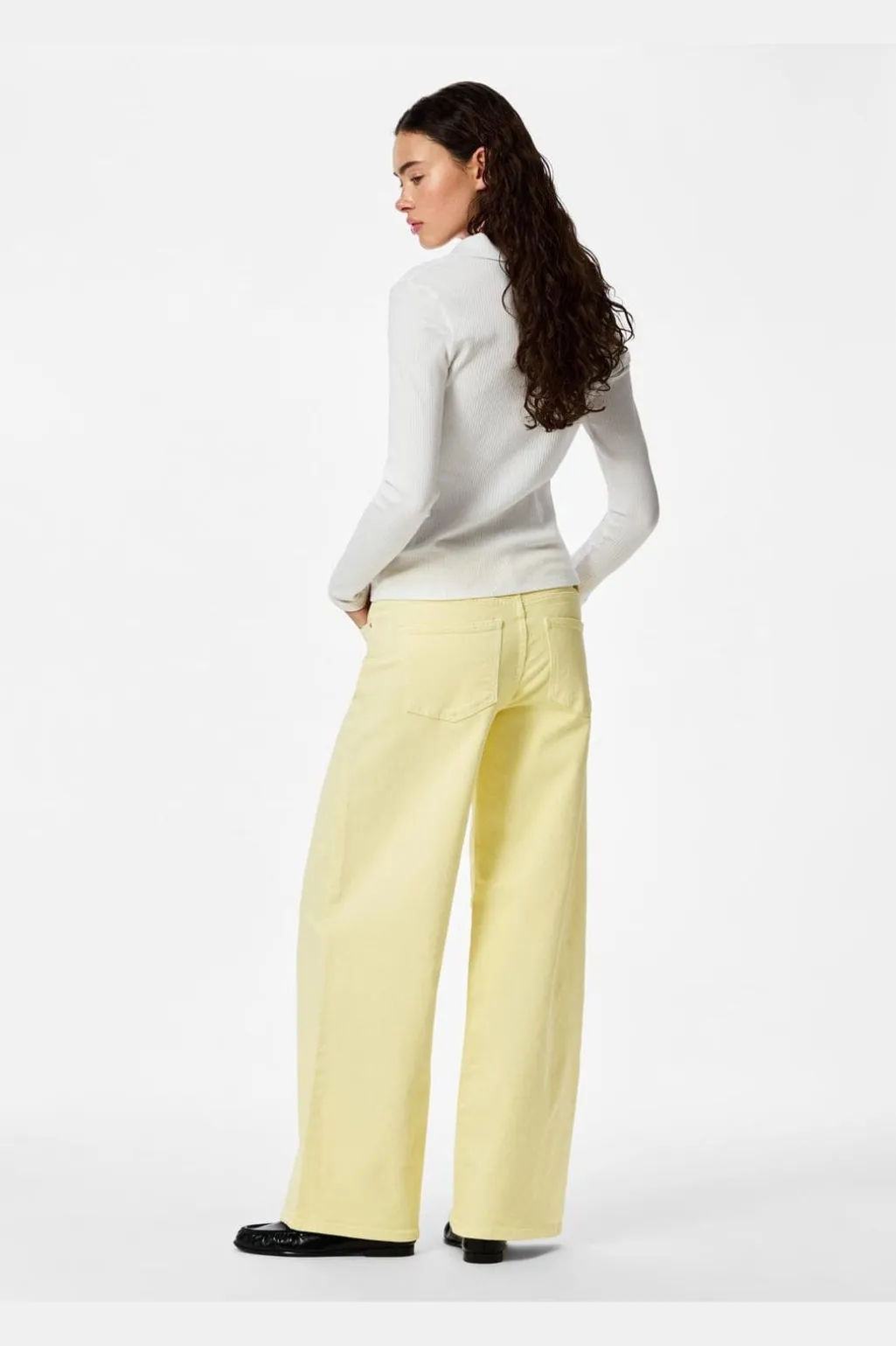 Pcselma Lw Wide Colored Jeans