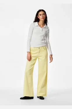 Pcselma Lw Wide Colored Jeans