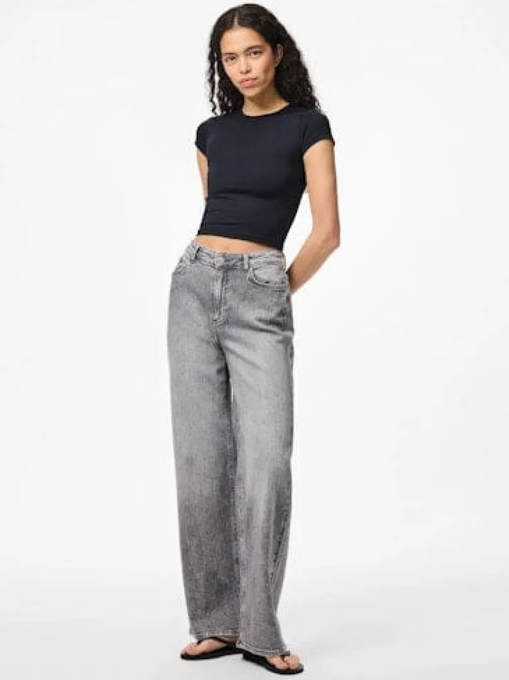 Pcsilke Wide Jeans Mg