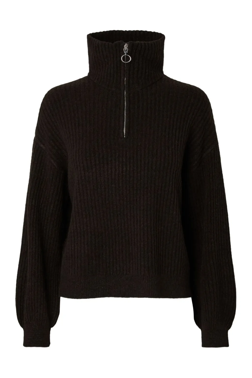 Pcsilly Ls Half Zip Knit