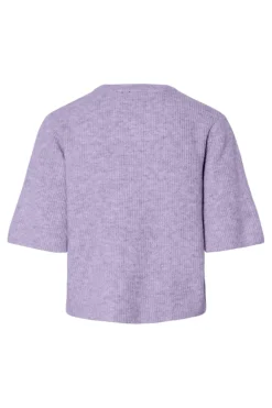Pcsilly Ss O-Neck Knit Cardigan