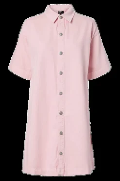Pcsky Ss A-Shape Denim Dress