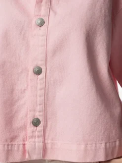 Pcsky Ss A-Shape Denim Top
