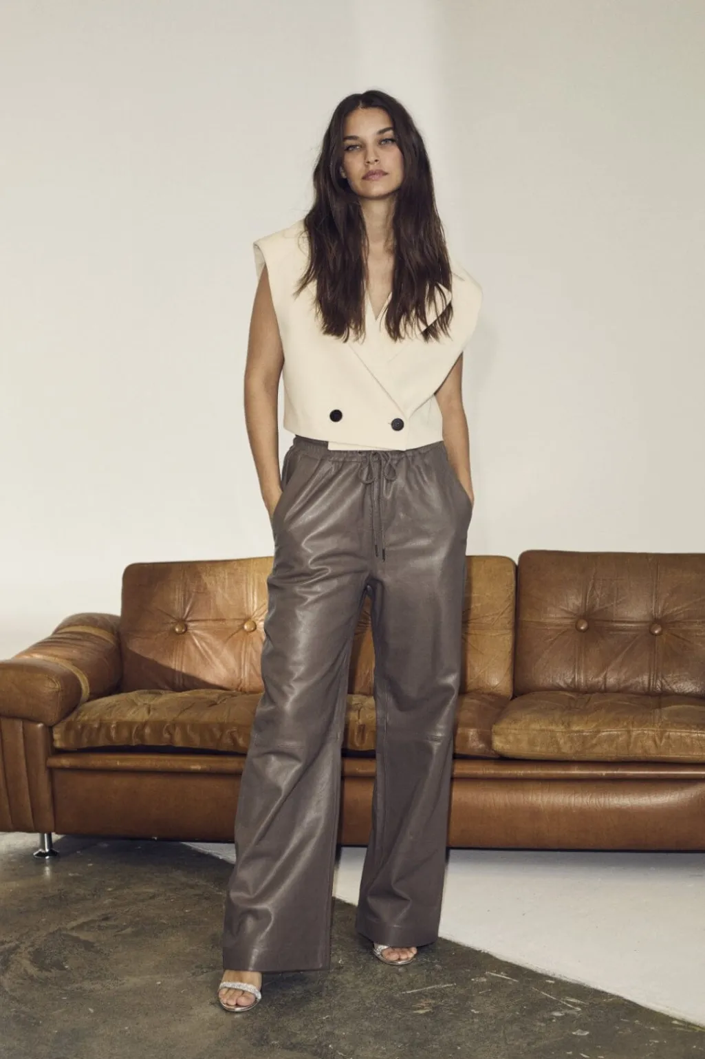 Phoebecc Pullon Leatherpant 31243