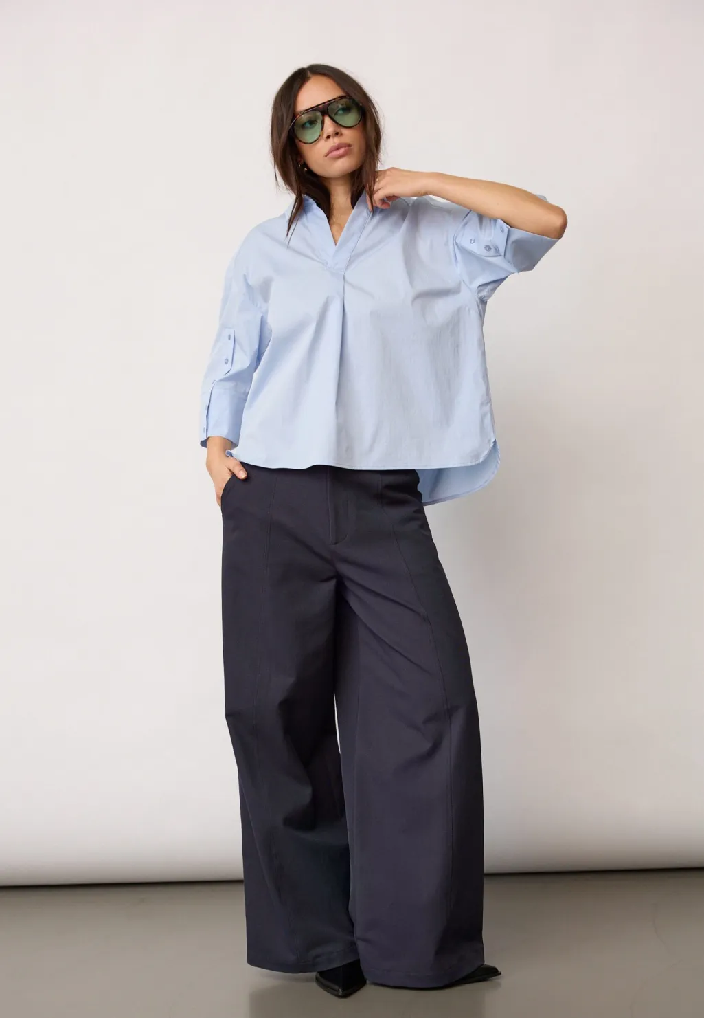 Poppycc V-Blouse 500024