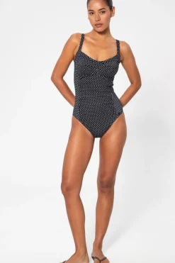 Potenza Solid Swimsuit Recycled Swimsuit Pews2136