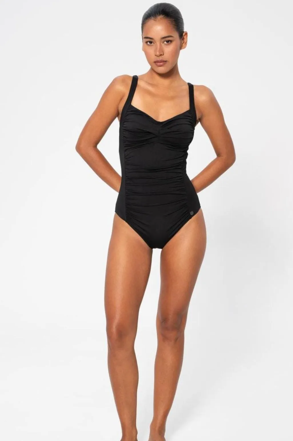 Potenza Solid Swimsuit Recycled Swimsuit Pews2136