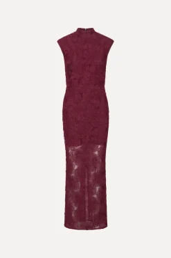 Rtflower Mesh Maxi Dress 116273741