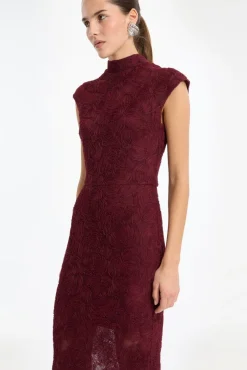 Rtflower Mesh Maxi Dress 116273741