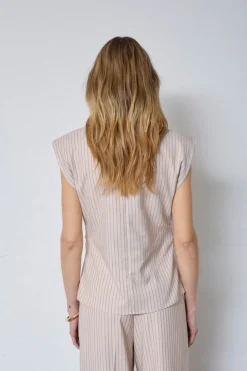 Salviecc Pleat Top 45068