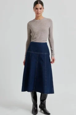 Sfcolumbo Denim Skirt 60378