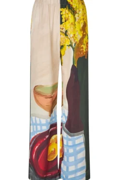 Sg2263 Dry Viscose, Elasticated Long Pants sg-ss25-p009-2263p