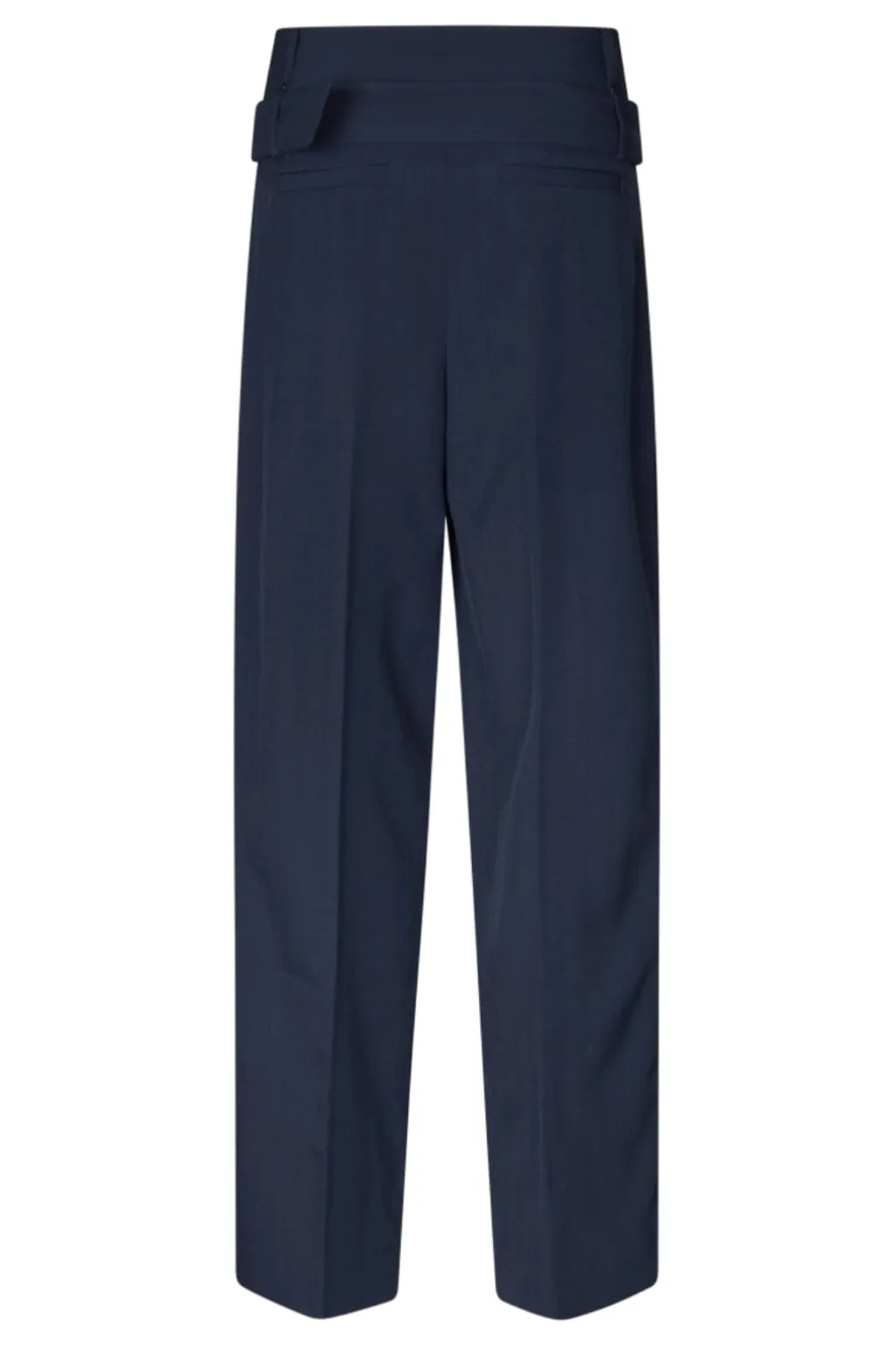 Sg2435 Pinstripe Tailoring, Belted Tailored Pantssg-aw25-p113-2435