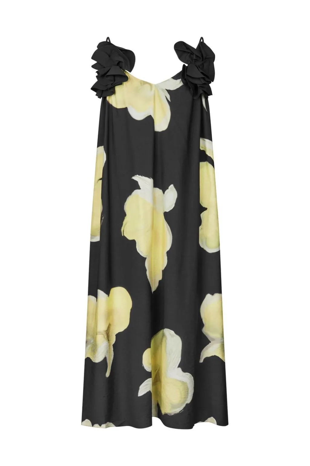 Sg2450 Printed Viscose, Floral Long Dresssg-ps26-d207-2450