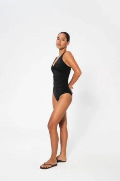 Simi Solid Swimsuit Recycled Swimsuit Pews2129