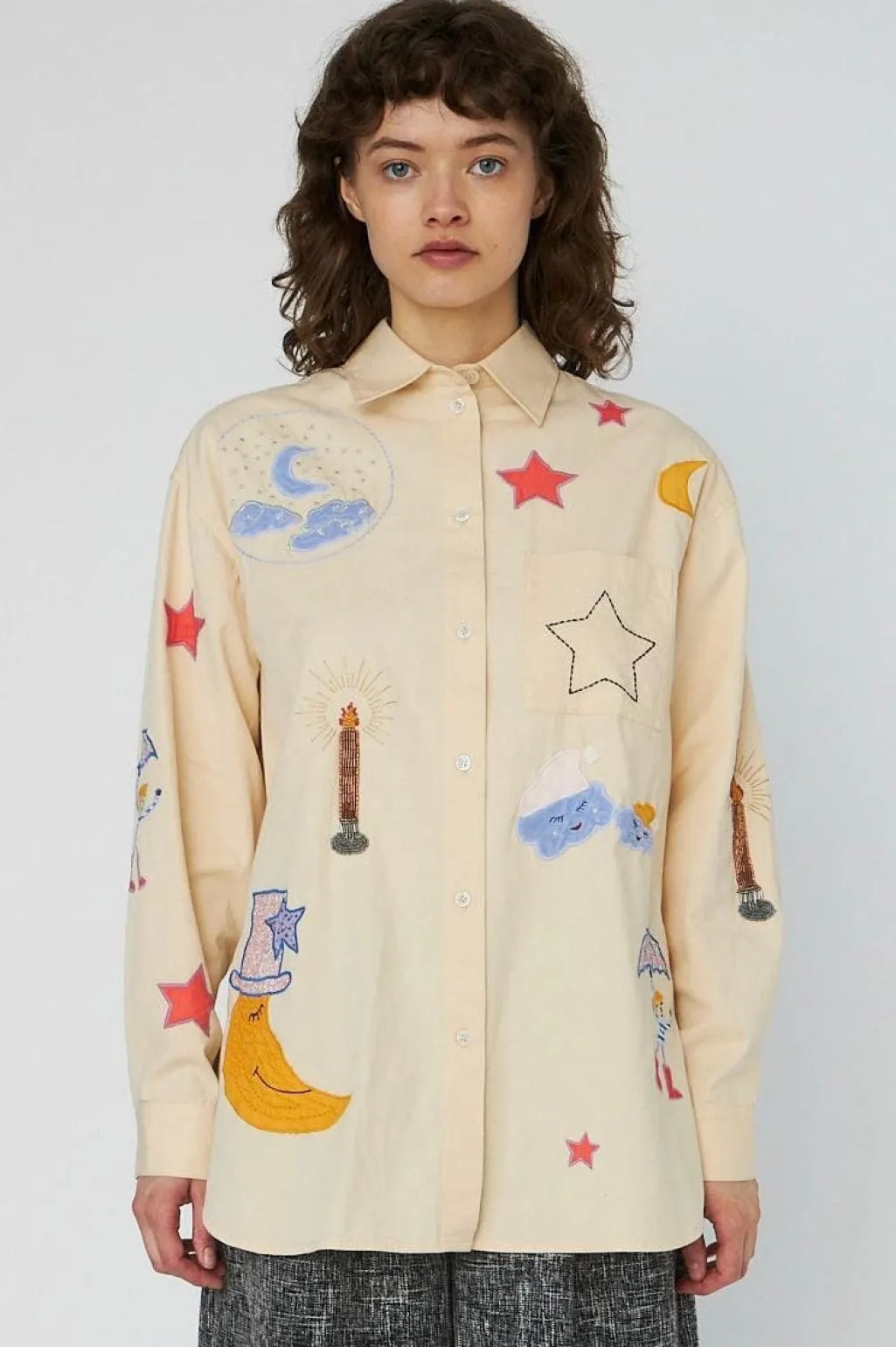 Snbead Embellished Shirthc54-2336
