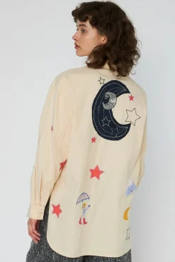 Snbead Embellished Shirthc54-2336