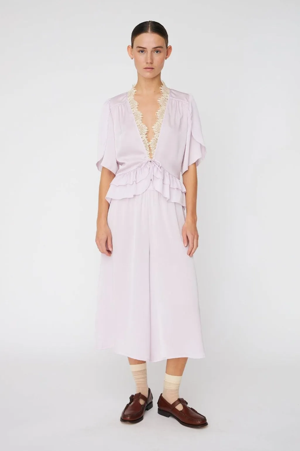 Sndelicate Tieband Blousecp62-2489