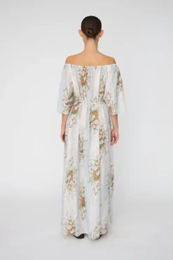 Snloose Maxi Dress With Drop Shouldersln62-4452