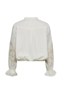 Stinacc Emb Blouse 45078